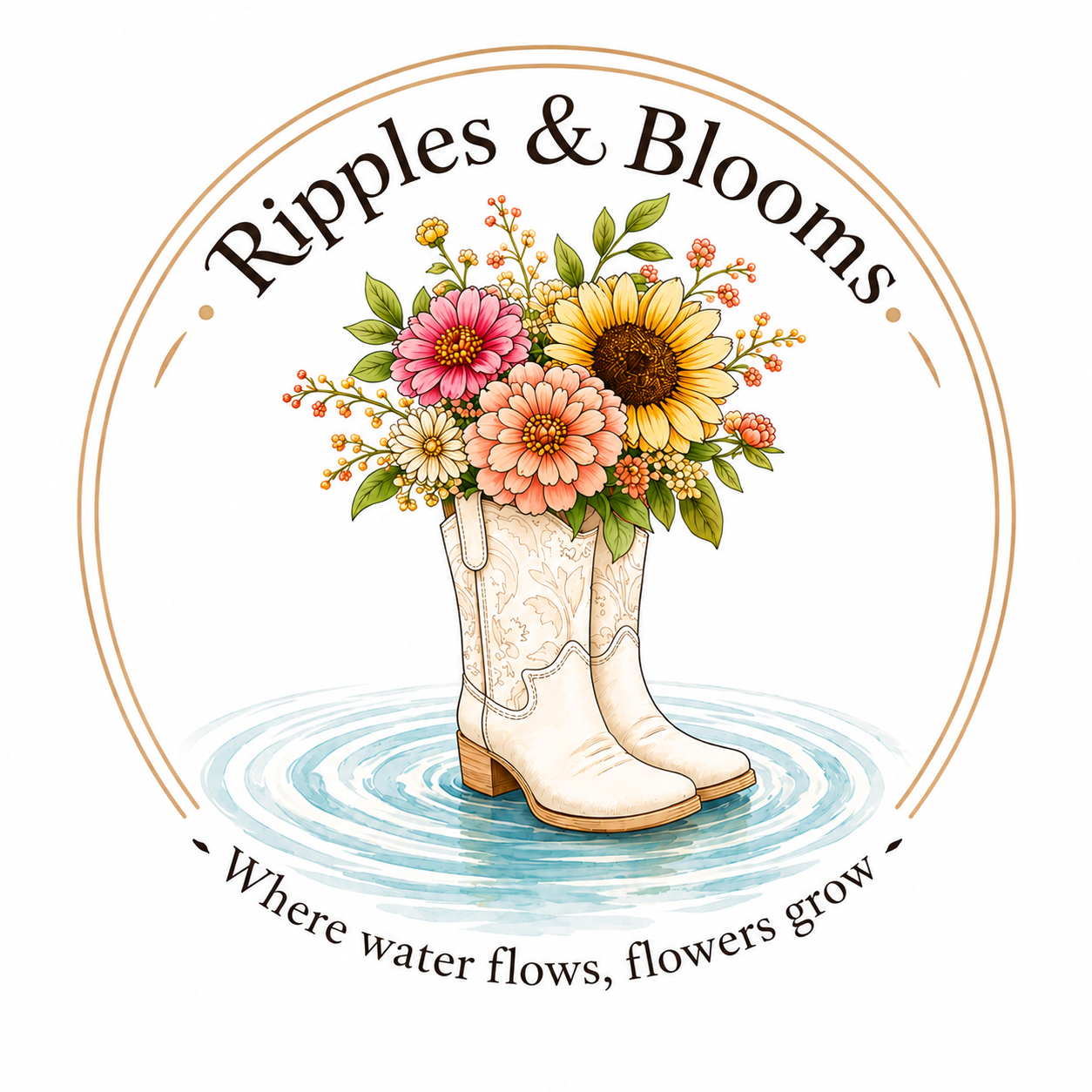 Ripples & Blooms